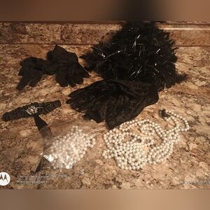 Flapper accessories Great Gatsby cosplay accessory set